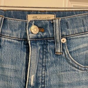 Madewell High Rise Jeans in Classic Blue